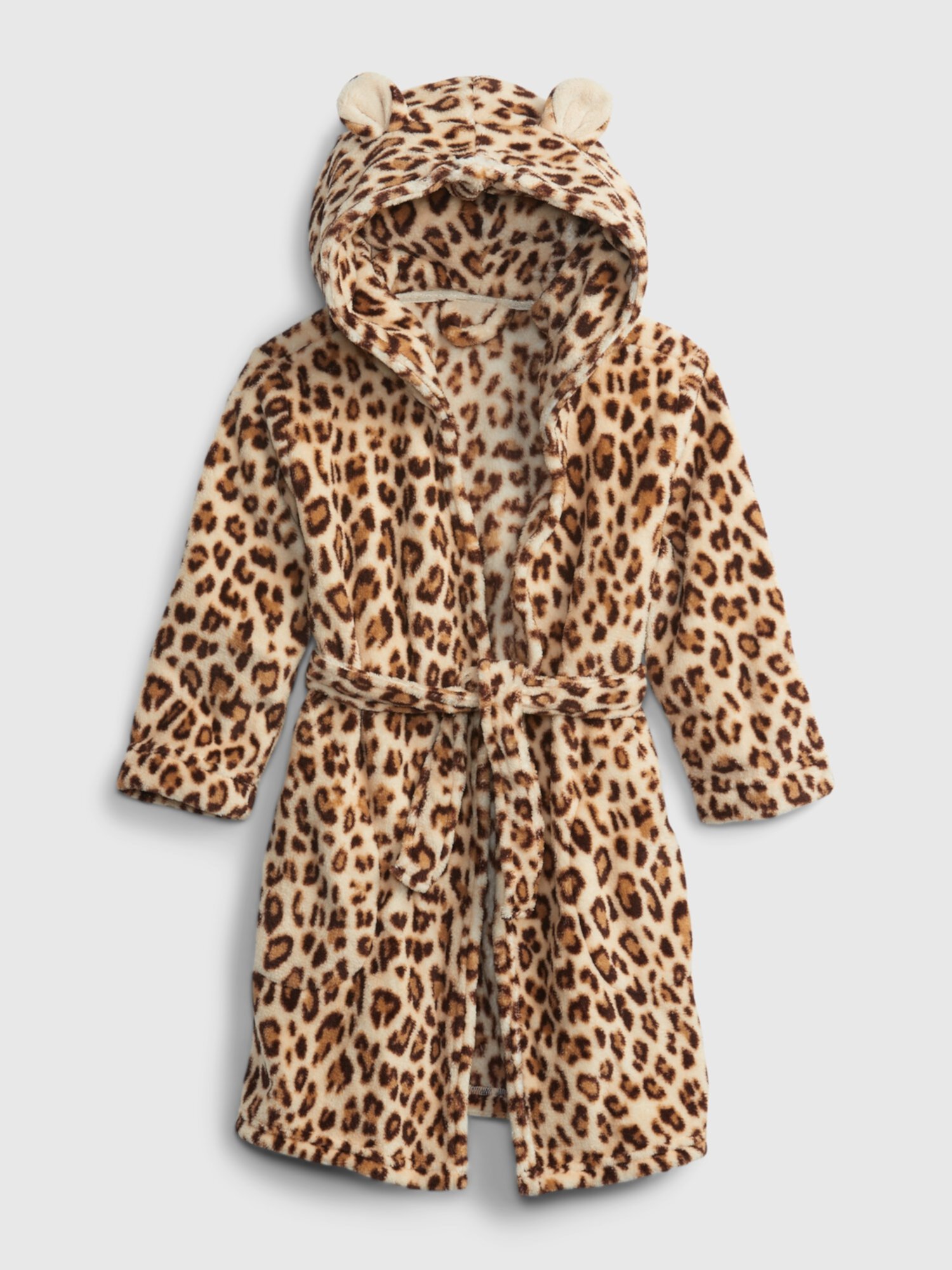 Детский халат с леопардовым принтом Gap