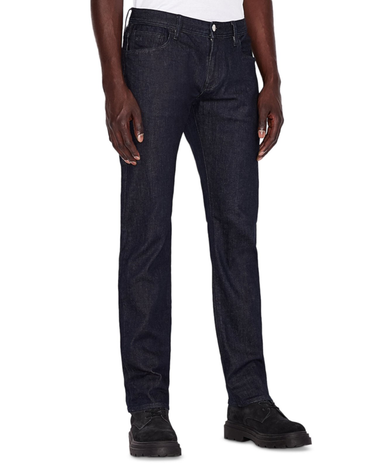 Джинсовые мужские облегающие джинсы Armani