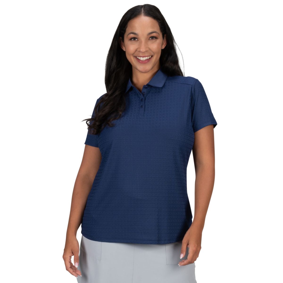 Рубашка-поло большого размера Nancy Lopez Journey Nancy Lopez