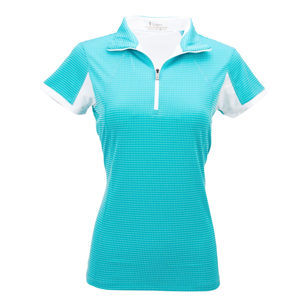 Женская футболка-поло Nancy Lopez Golf Zone Nancy Lopez