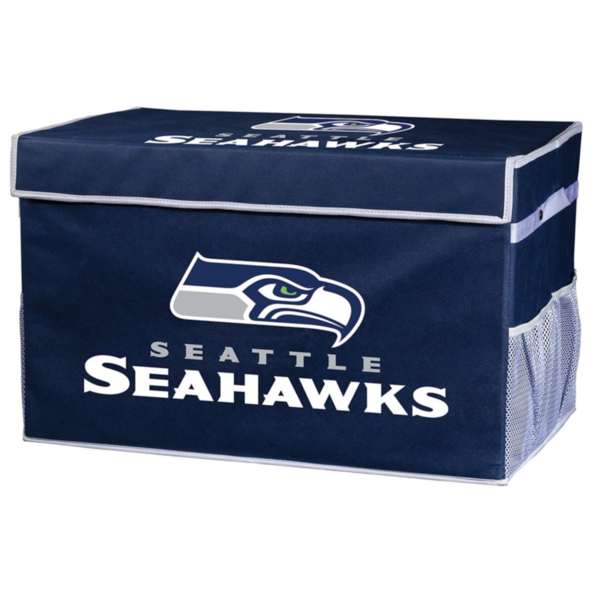 Большой складной ящик для хранения вещей Franklin Sports Seattle Seahawks Franklin Sports