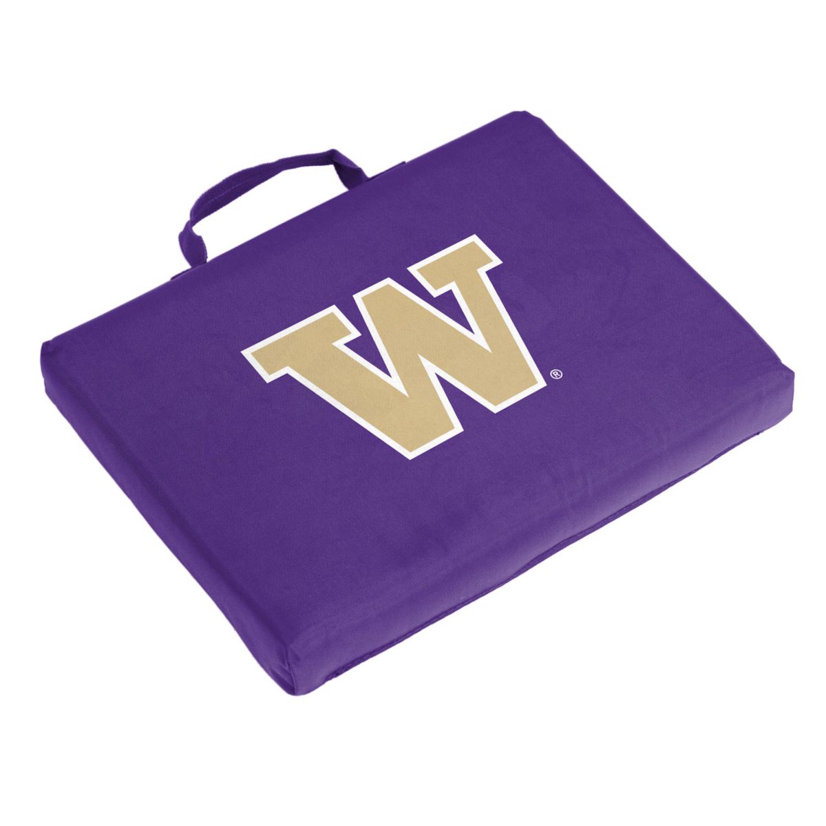 Подушка для трибун Washington Huskies с ручкой, 35.6 см х 27.9 см х 5 см, Полиэстер Logo Brand