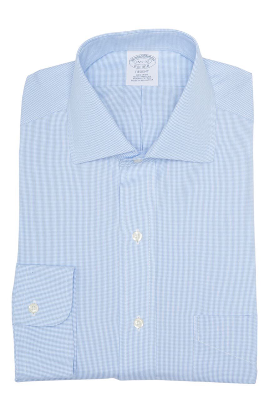 Рубашка Regent Fit с длинными рукавами и принтом "гусиные лапки" Brooks Brothers