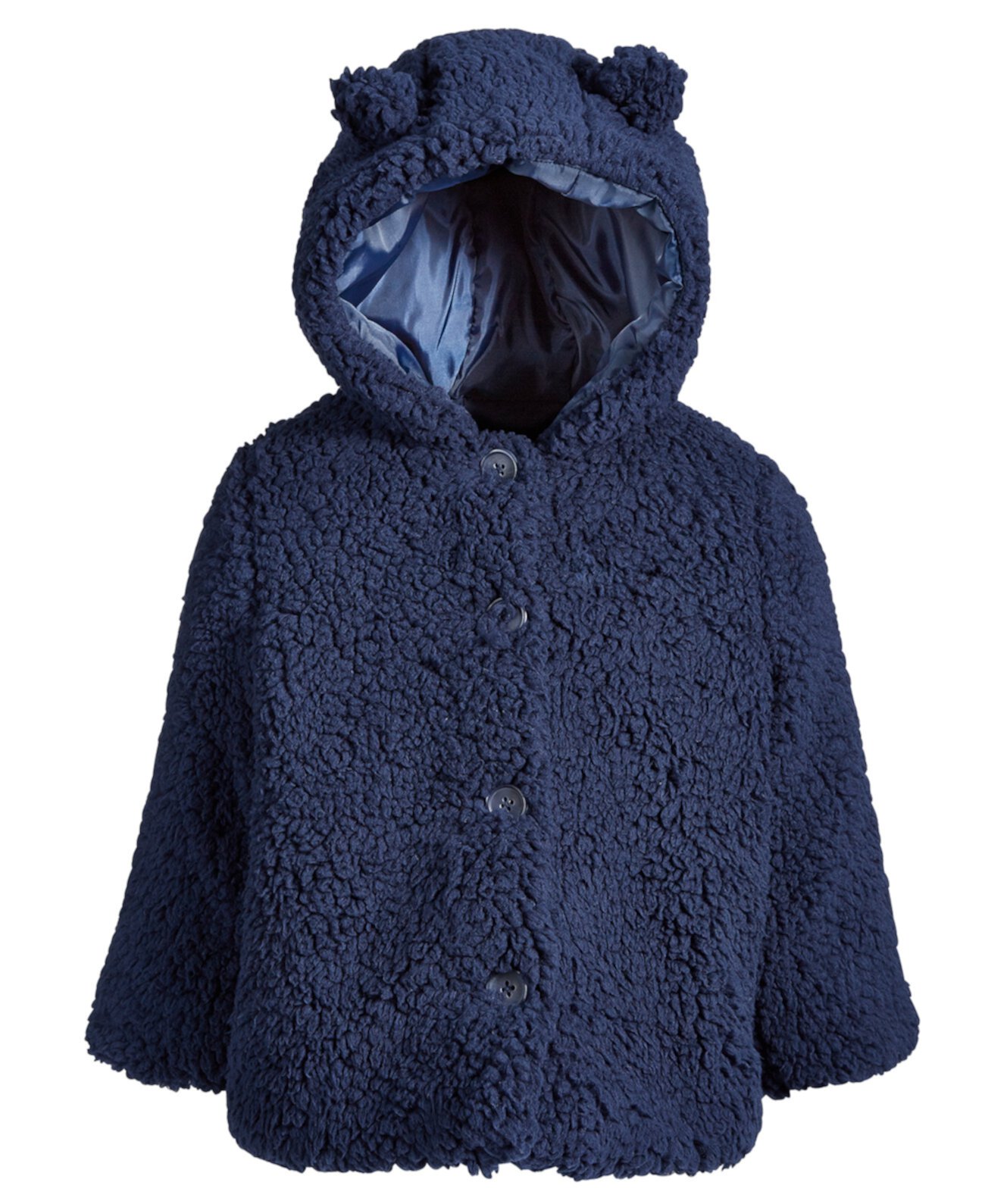 Куртка из шерпы с капюшоном для маленьких девочек, созданная для Macy's First Impressions