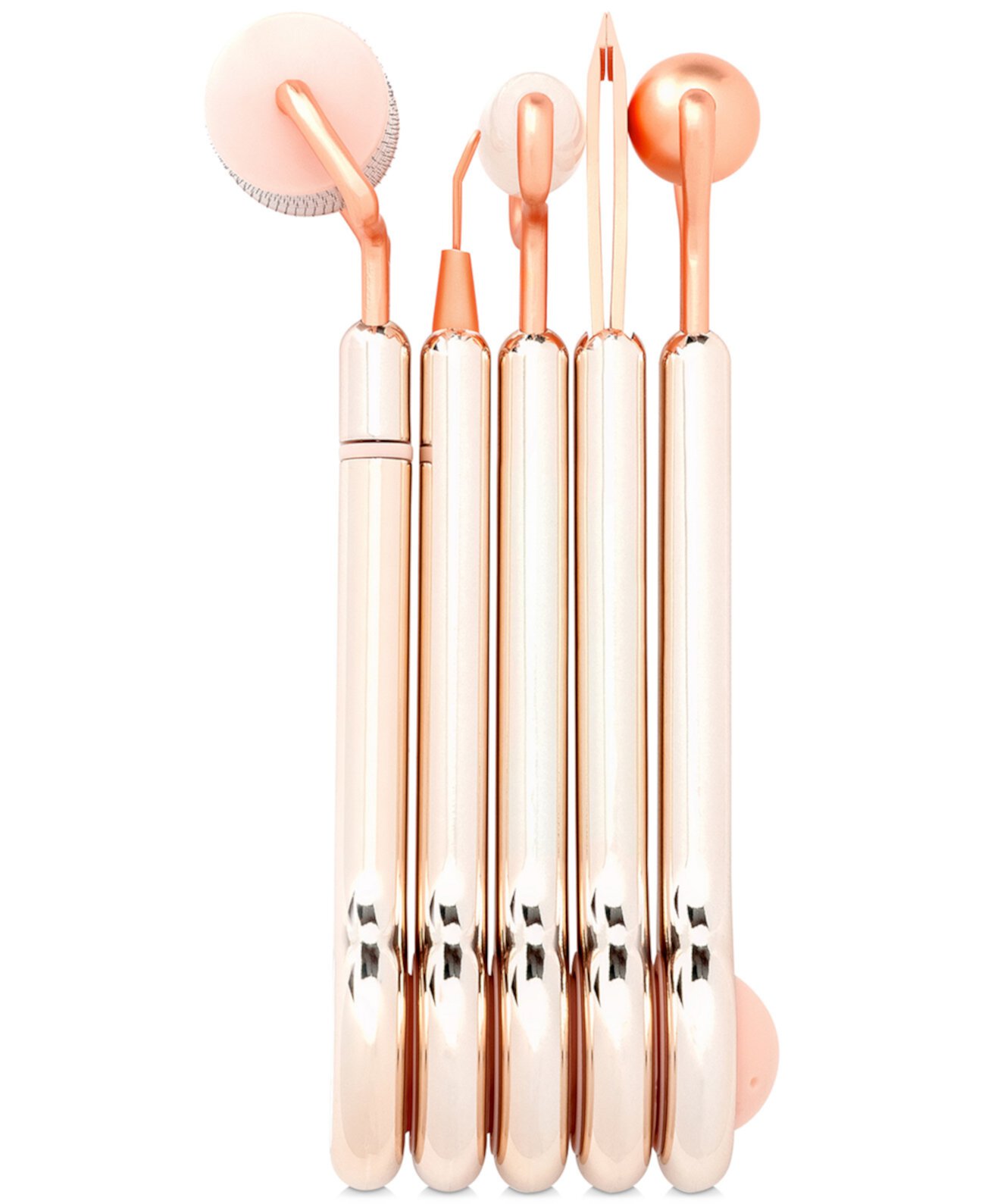 Nudeskin X Beauty Magnet Профессиональный инструмент для ухода за кожей из розового золота 5-в-1 NUDESTIX