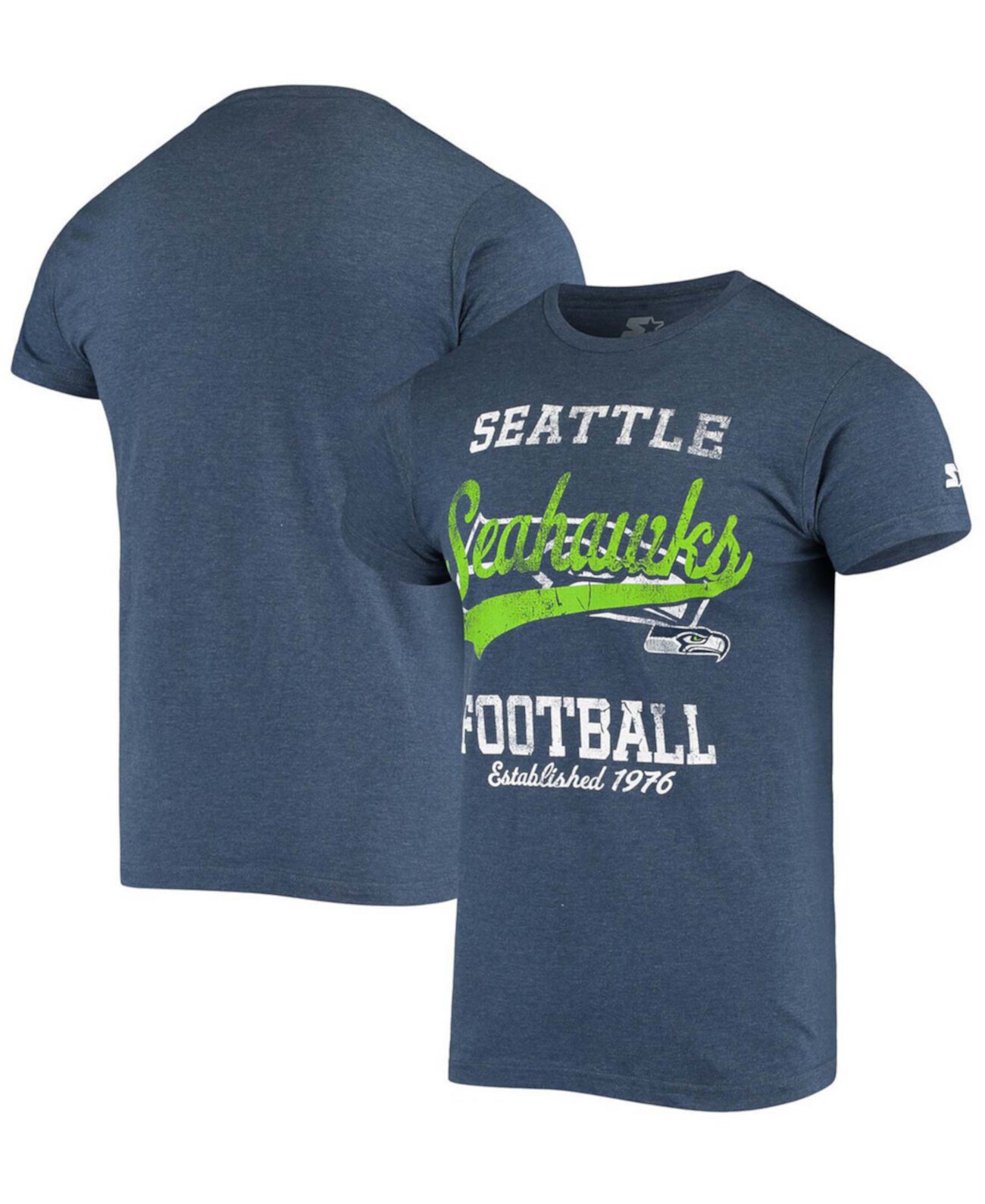 Мужская футболка Heeding College Navy Seattle Seahawks Blitz Starter