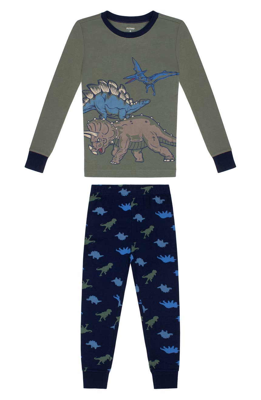 Комплект доисторической пижамы из двух предметов Petit Lem