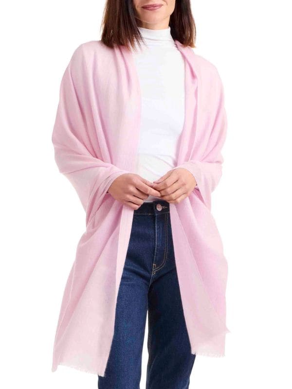 Длинный шарф AMICALE Lightweight Cashmere Gauze Wrap AMICALE