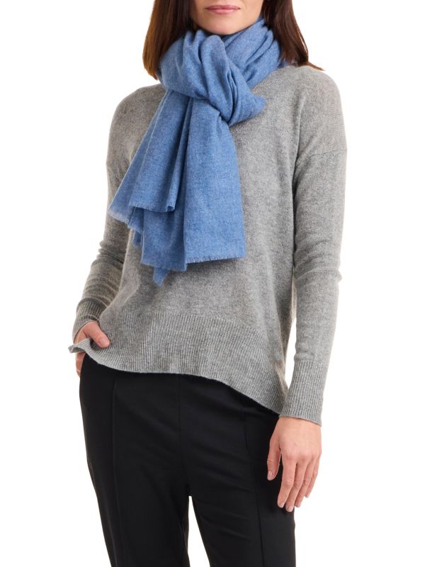 Длинный шарф AMICALE Lightweight Cashmere Gauze Wrap AMICALE