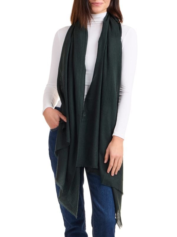 Длинный шарф AMICALE Lightweight Cashmere Gauze Wrap AMICALE