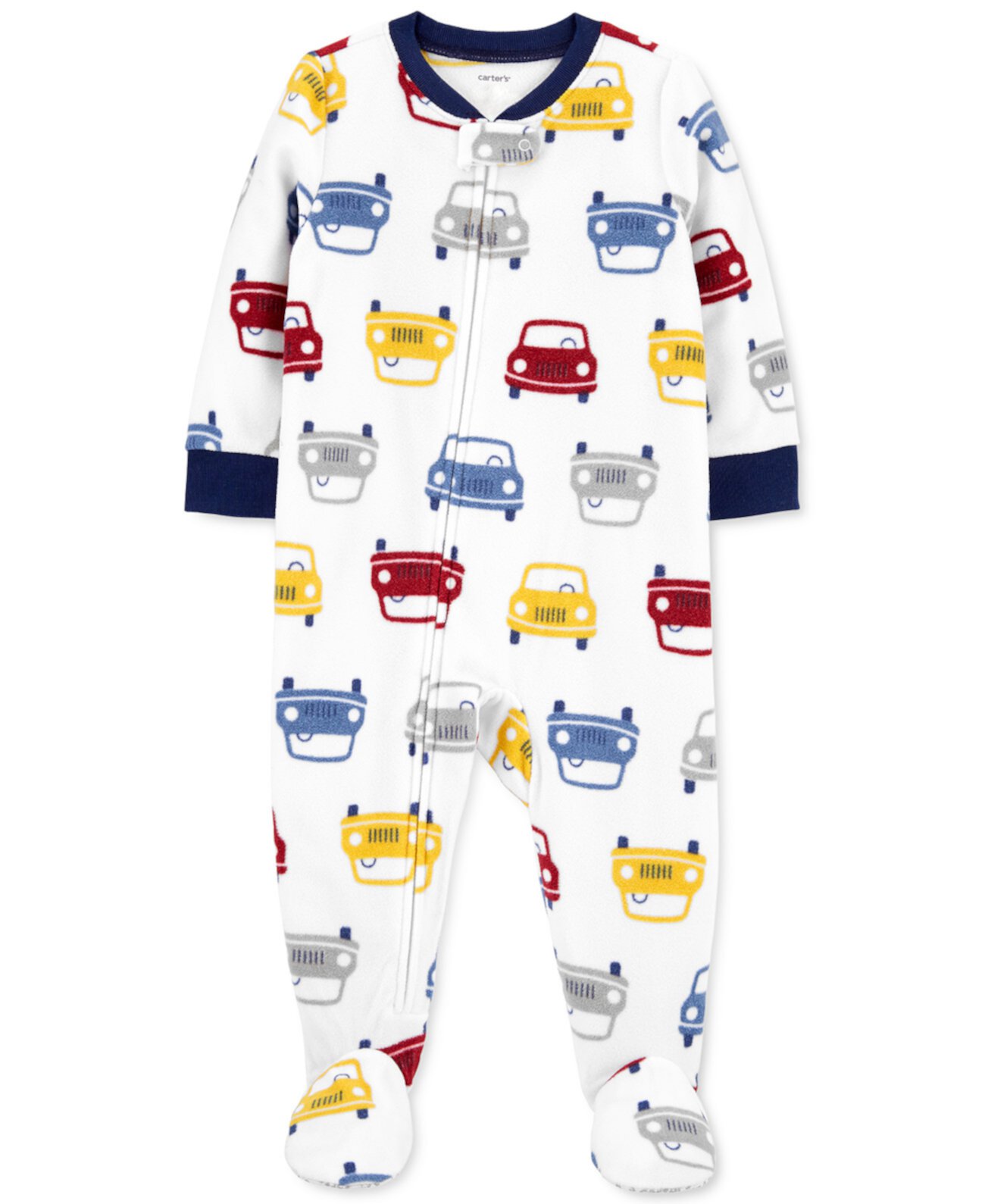 Цельнокроеная флисовая пижама из флиса для маленьких мальчиков Carter's