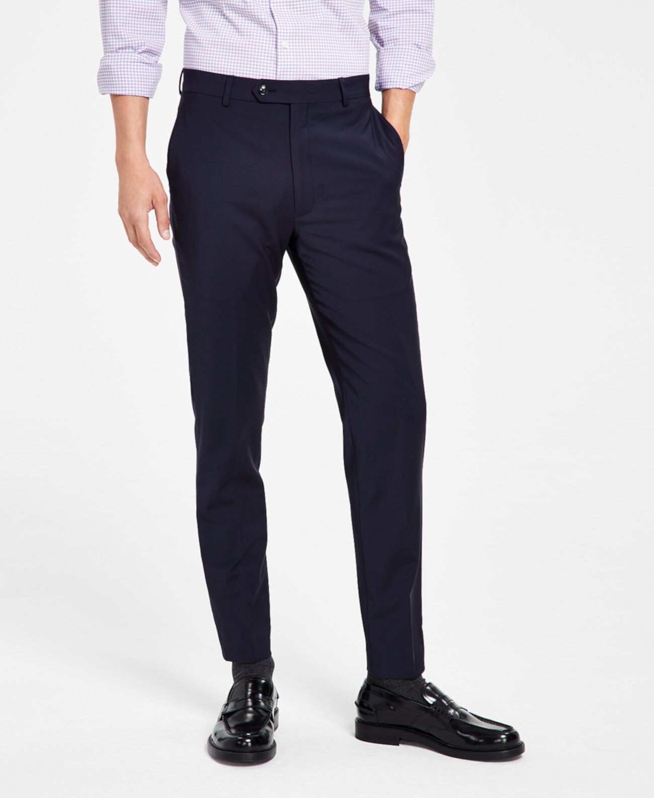 Мужские облегающие сверхтонкие брюки с бесконечной эластичностью Calvin Klein