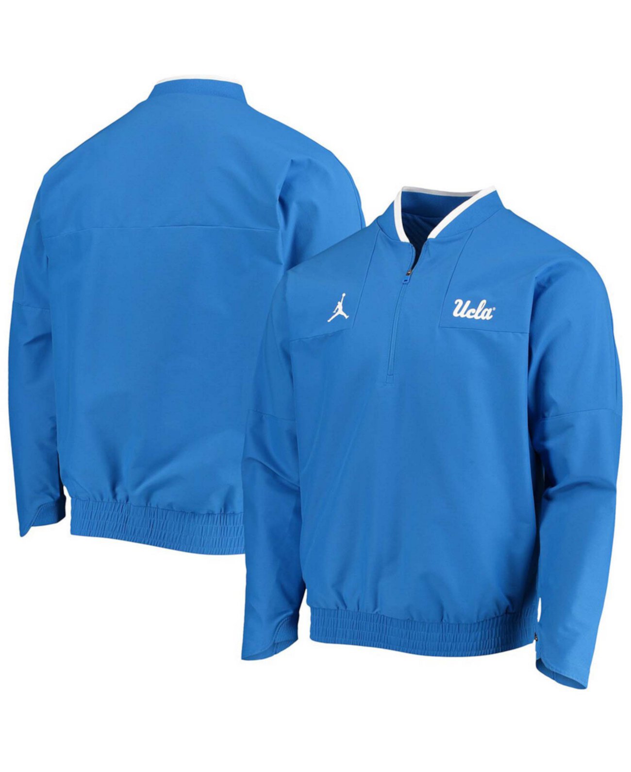 Синяя мужская куртка с молнией на молнии UCLA Bruins Coach Jordan