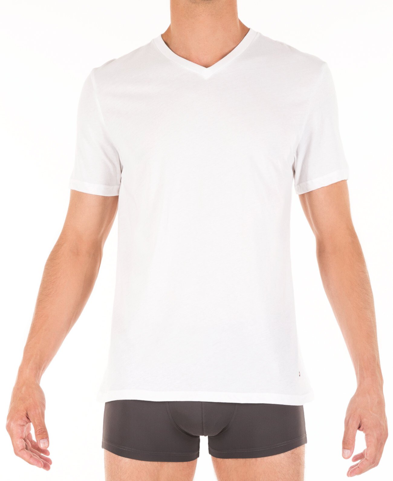 Мужчины 3-Pk. Классические хлопковые футболки с v-образным вырезом Tommy Hilfiger