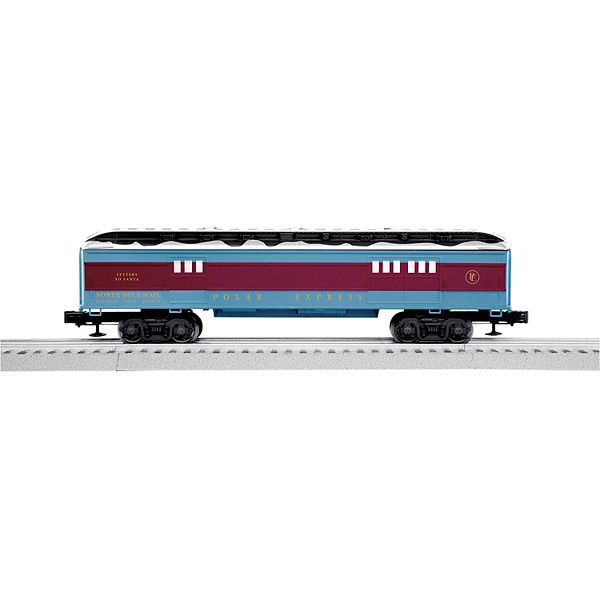 Почтовый вагон Polar Express для писем Санте, металлический, 30 см, совместимый с O-Gauge Lionel