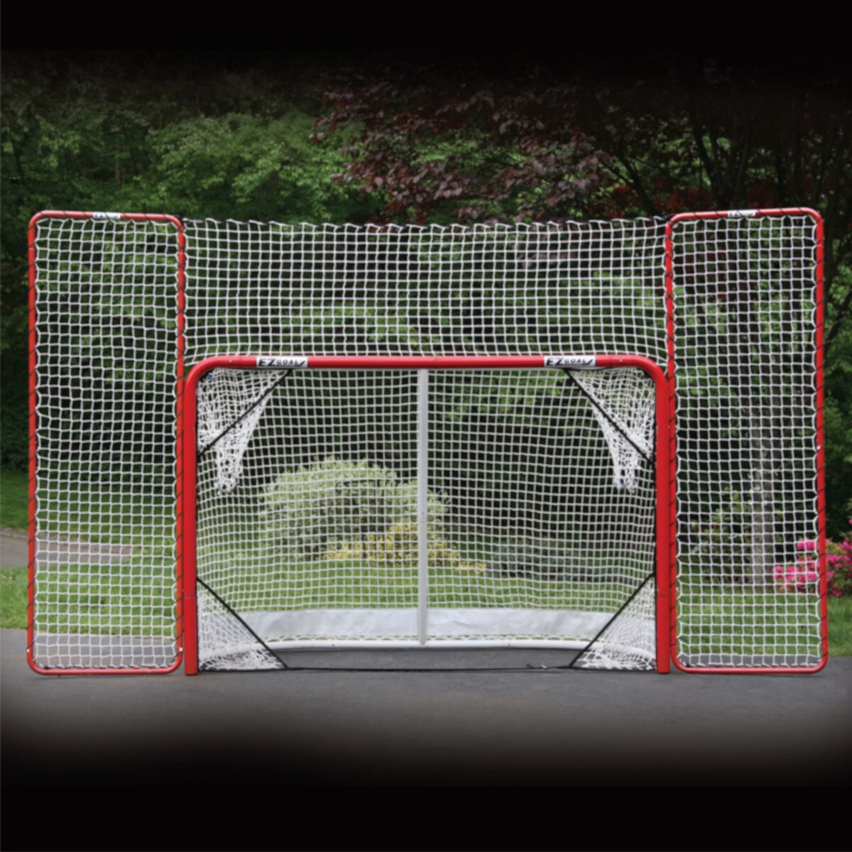 EZ Goal Pro-Style Folding Hockey Backstop EZ Goal