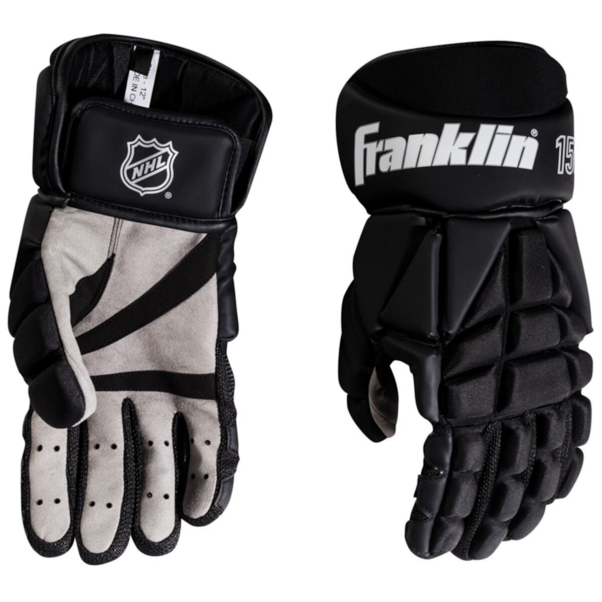 Хоккейные перчатки Senior Franklin Sports HG 1500 12 дюймов для малых улиц Franklin Sports