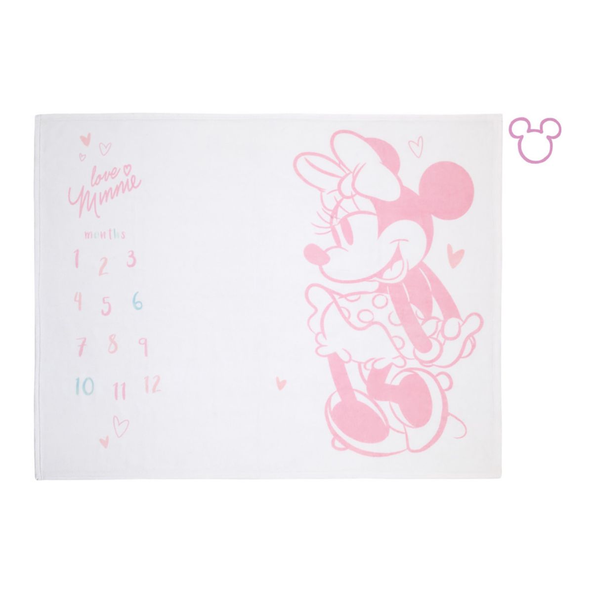 Детское одеяло Disney's Minnie Mouse Milestone Disney