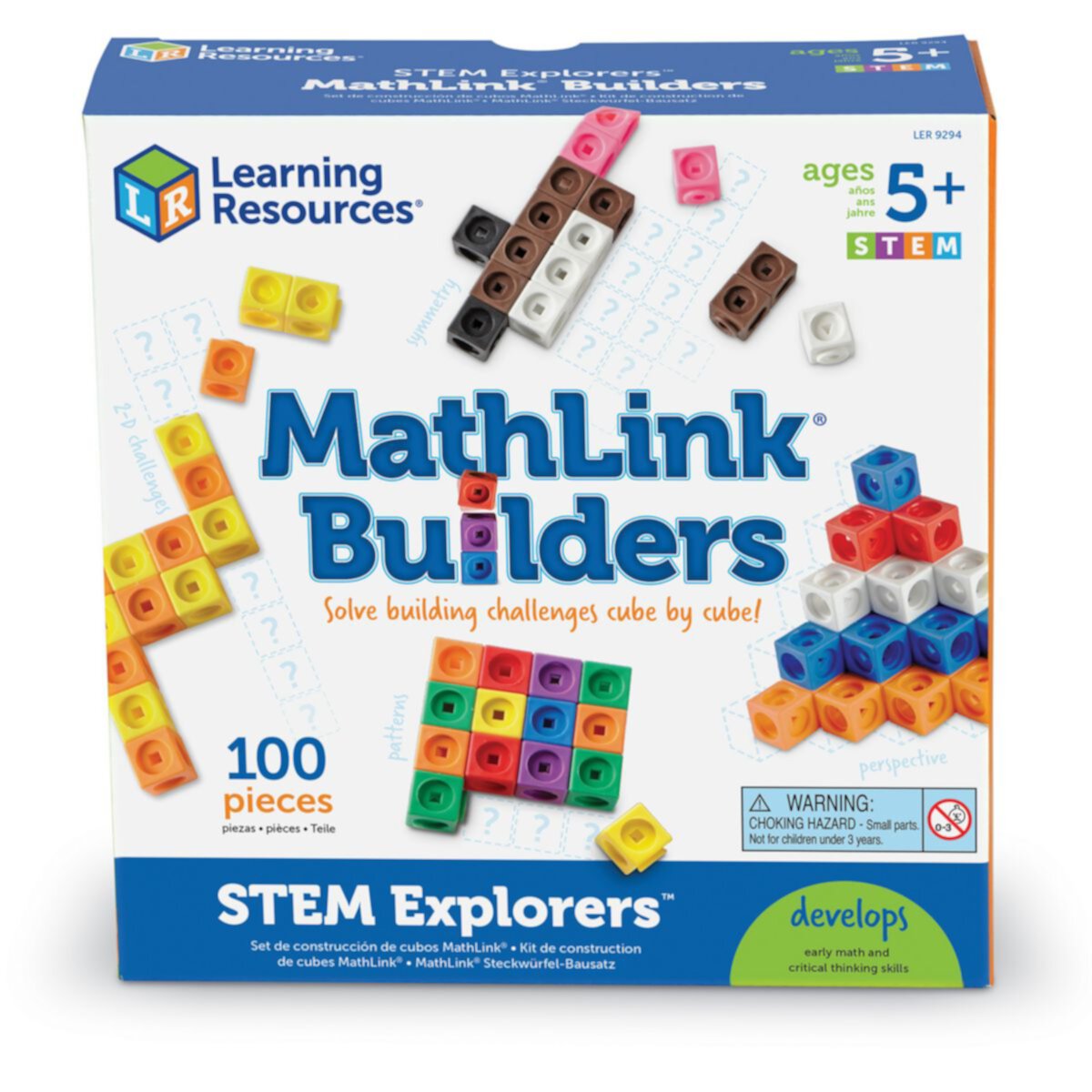 Учебные ресурсы Исследователи STEM Конструкторы MathLink Learning Resources