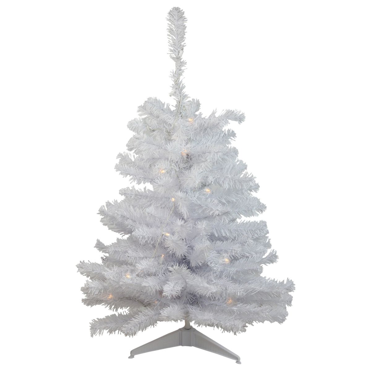 Northlight Seasonal 3-ft. LED Pre-Lit White Artificial Christmas Tree Northlight