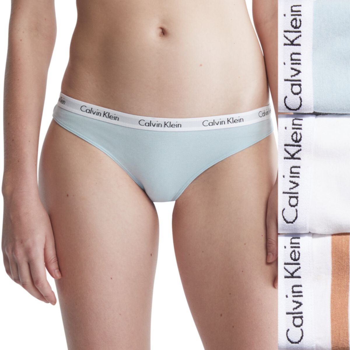 Женский комплект из 3 трусиков бикини Calvin Klein Carousel QD3588 Calvin Klein