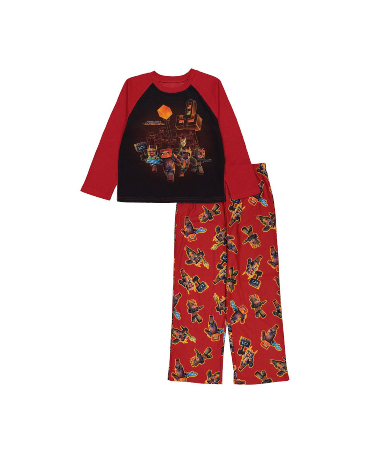 Пижама для маленьких мальчиков, комплект из 2 предметов Minecraft