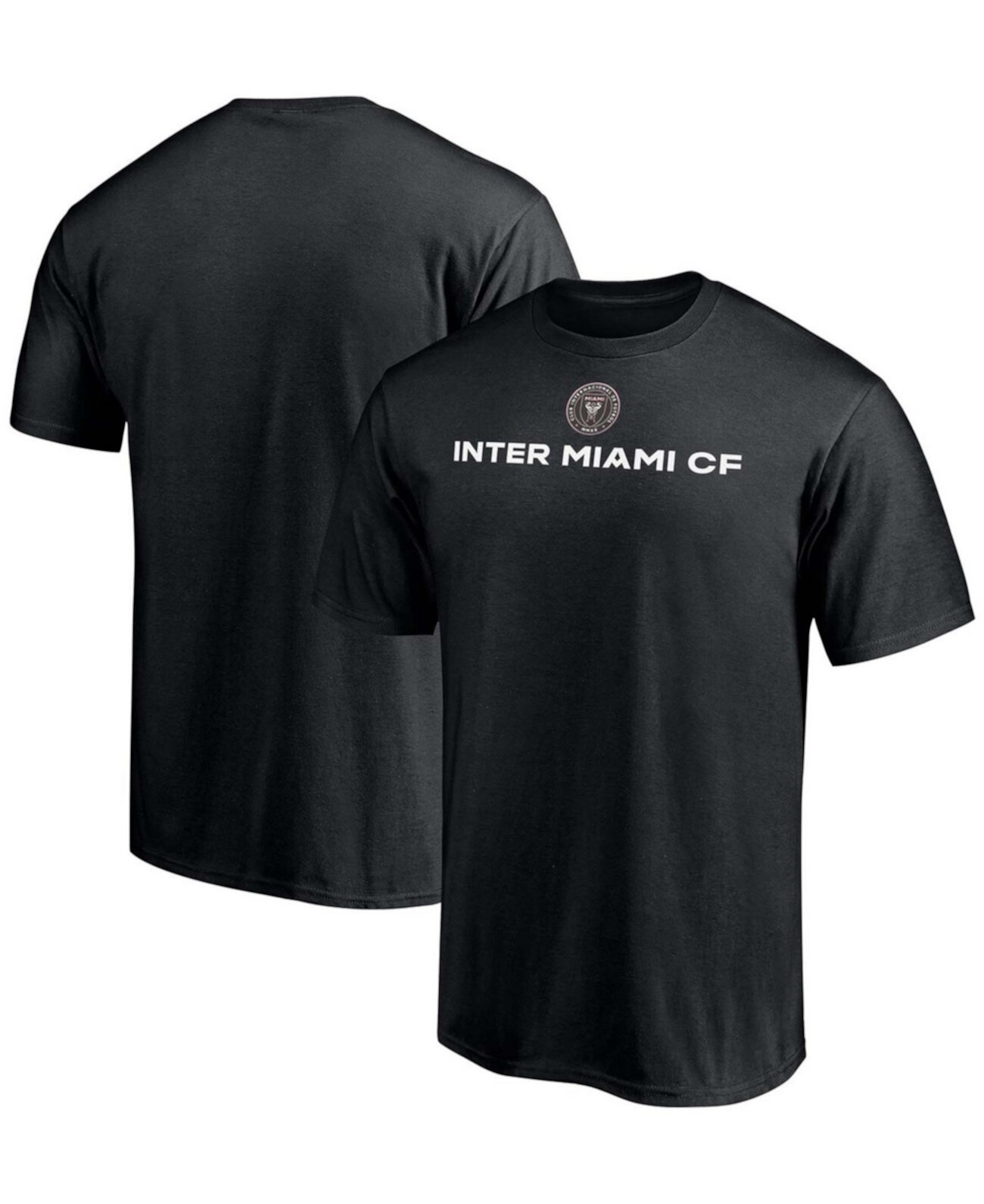 Мужская черная дебютная футболка Inter Miami CF Dynamite Fanatics