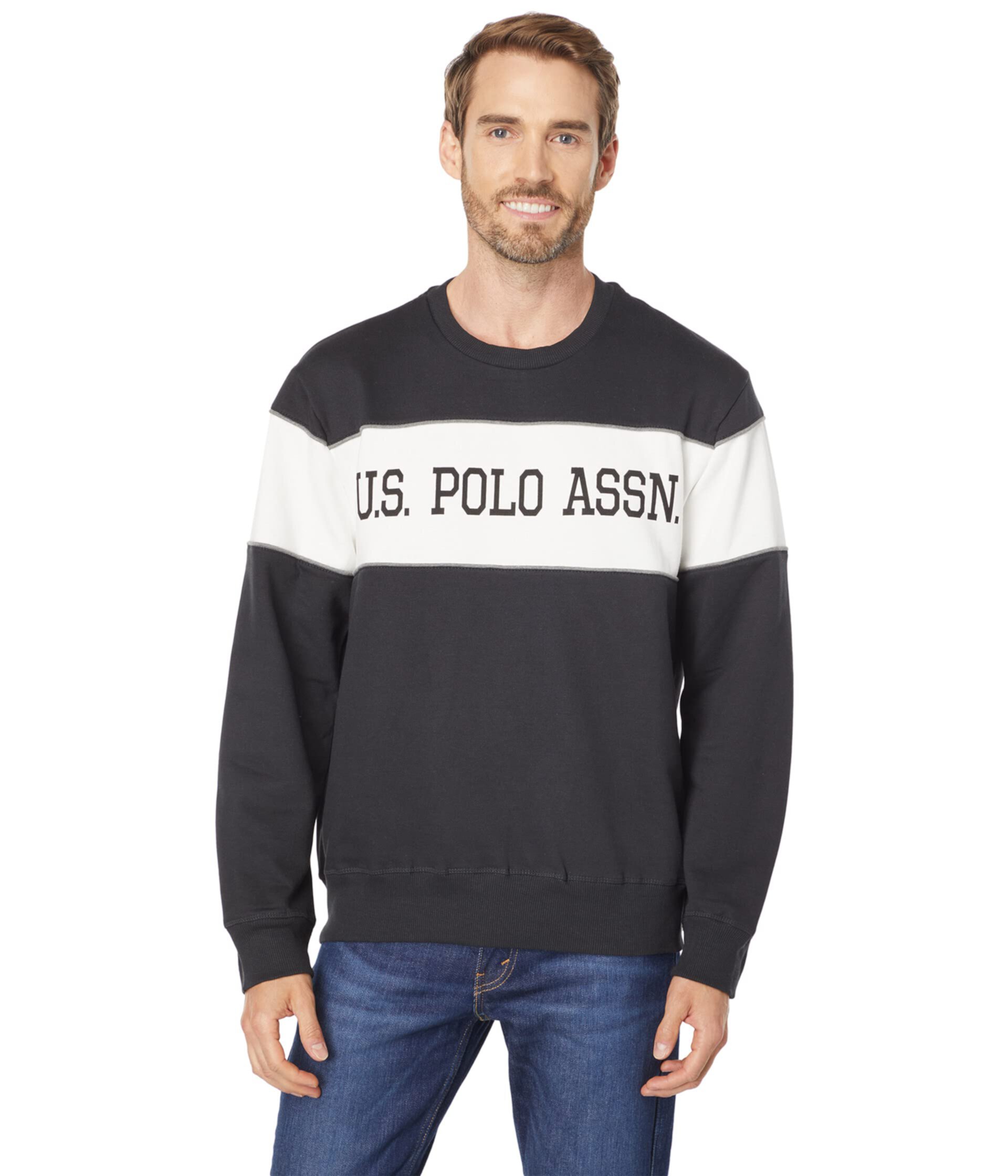 Мужская Толстовка U.S. POLO ASSN. Long Sleeve Crew Neck U.S. POLO ASSN.