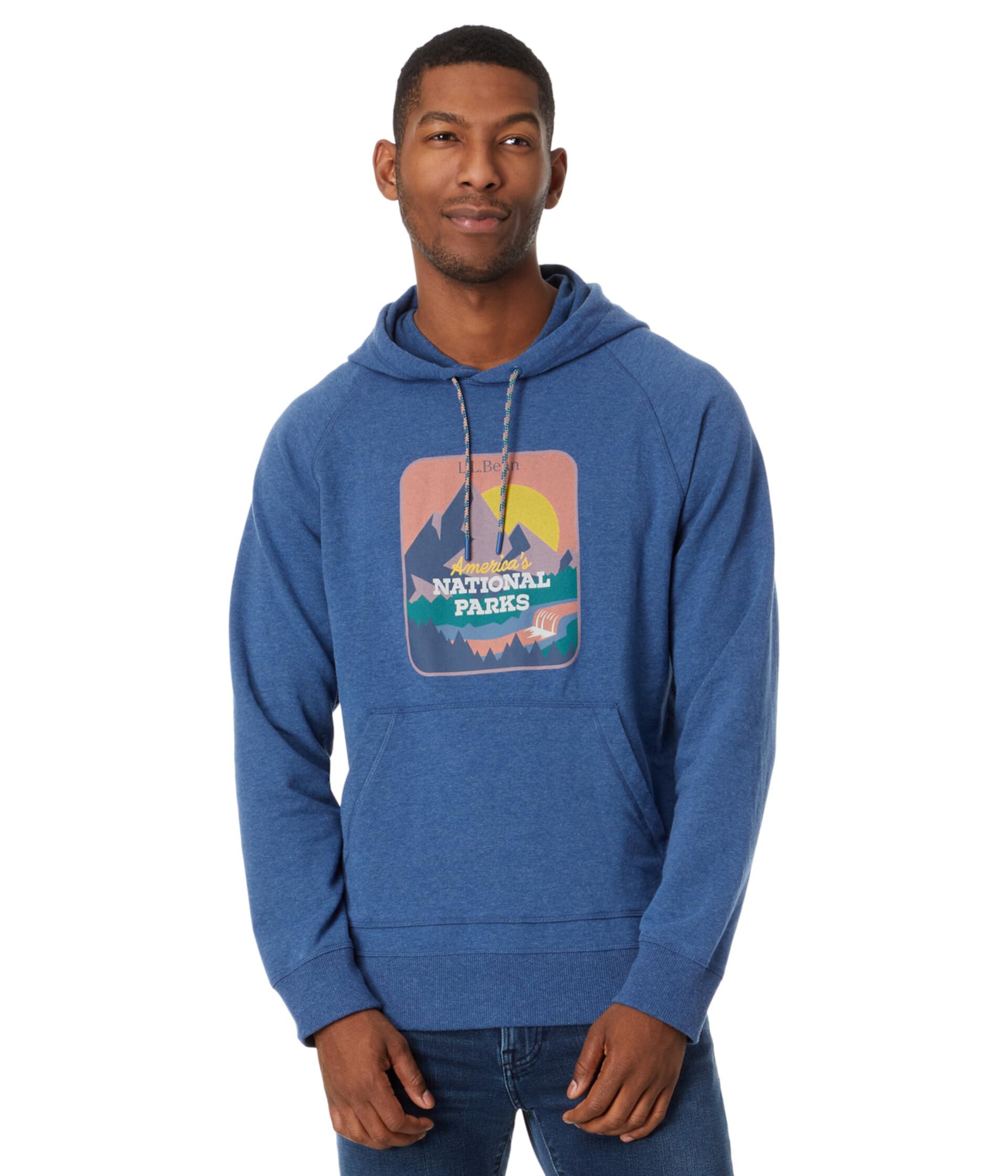 Мужской Пуловер L.L.Bean Camp Hoodie Graphic Regular L.L.Bean