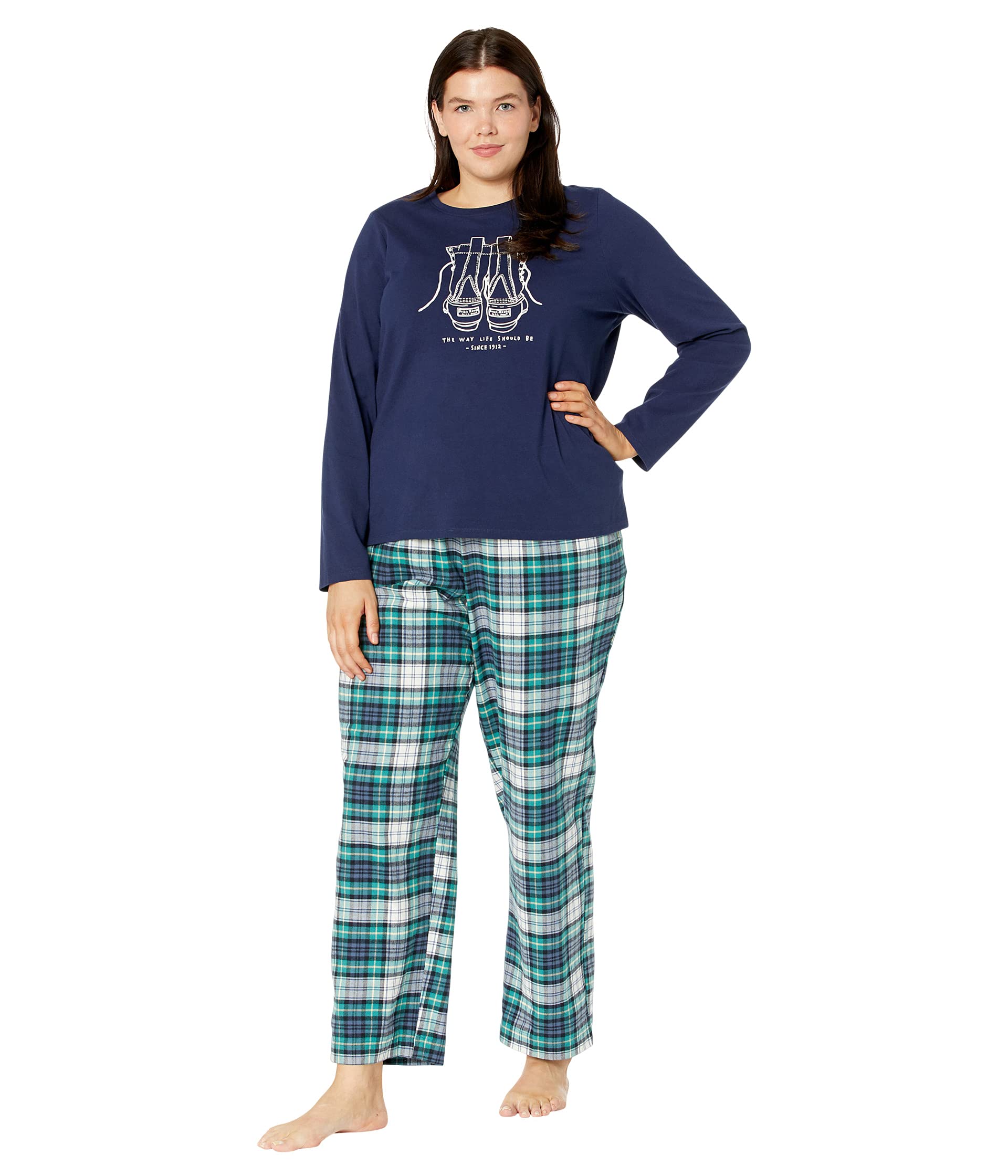 Plus Size Camp Pajama Set L.L.Bean