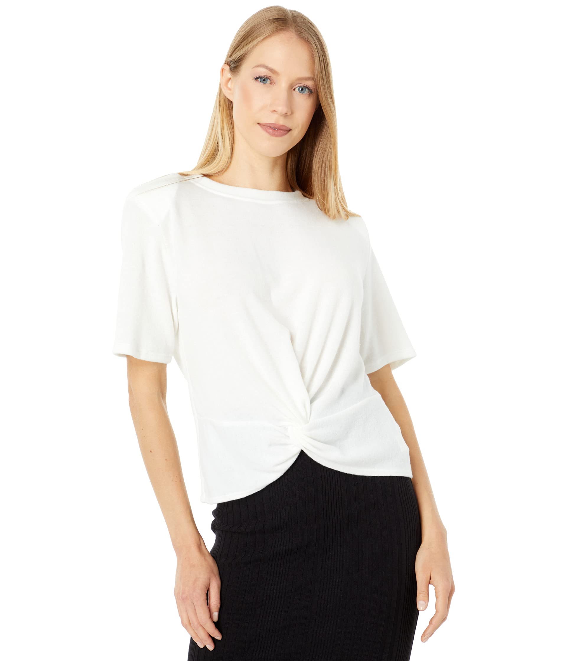 Zen Hacci Padded Shoulder Twist Tee LAmade