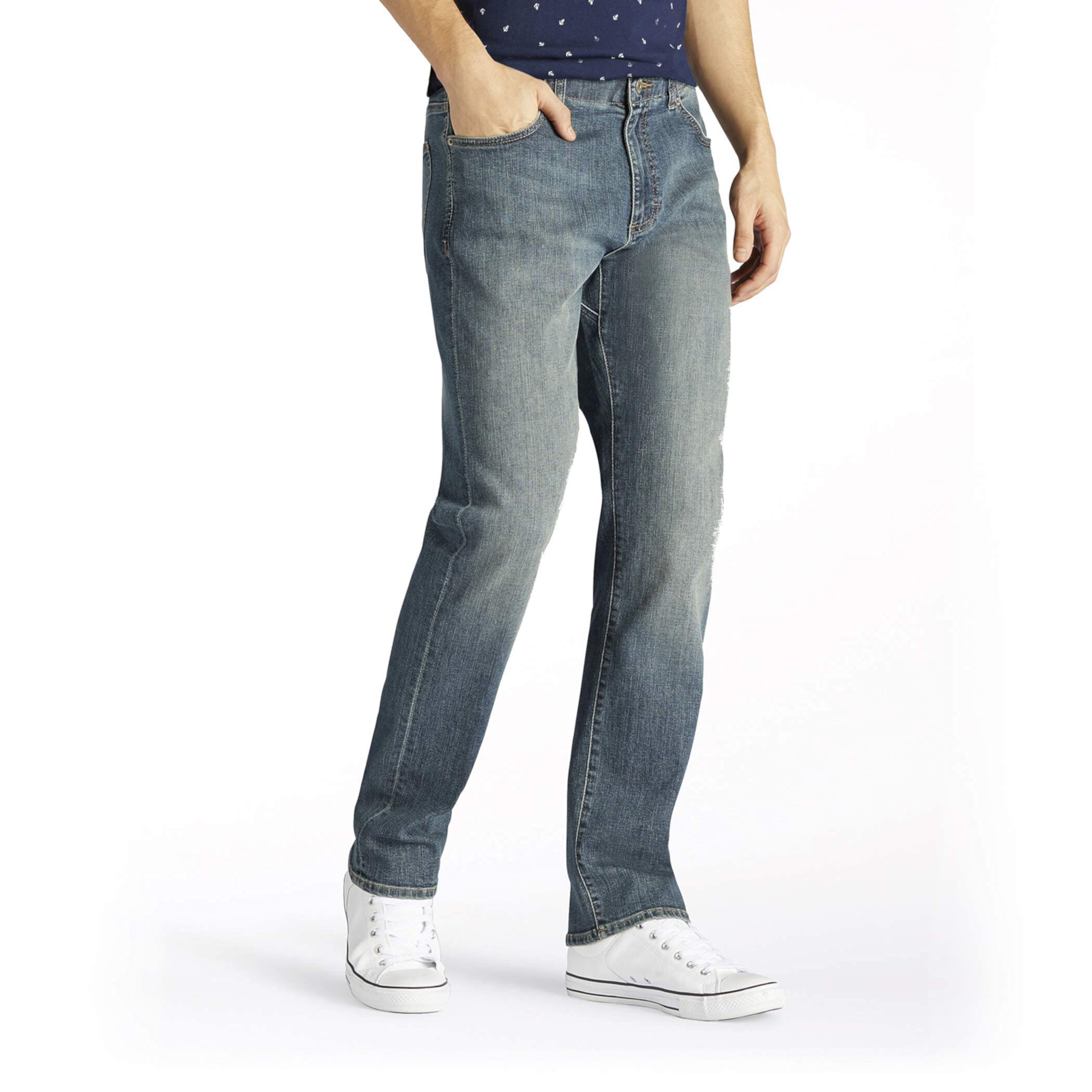 Мужские джинсы с зауженными штанинами Lee Big & Tall Performance Series Extreme Motion Athletic Fit LEE