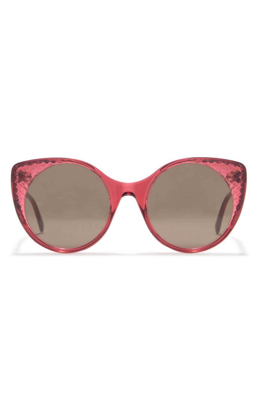 Солнцезащитные очки «кошачий глаз» 54 мм Bottega Veneta