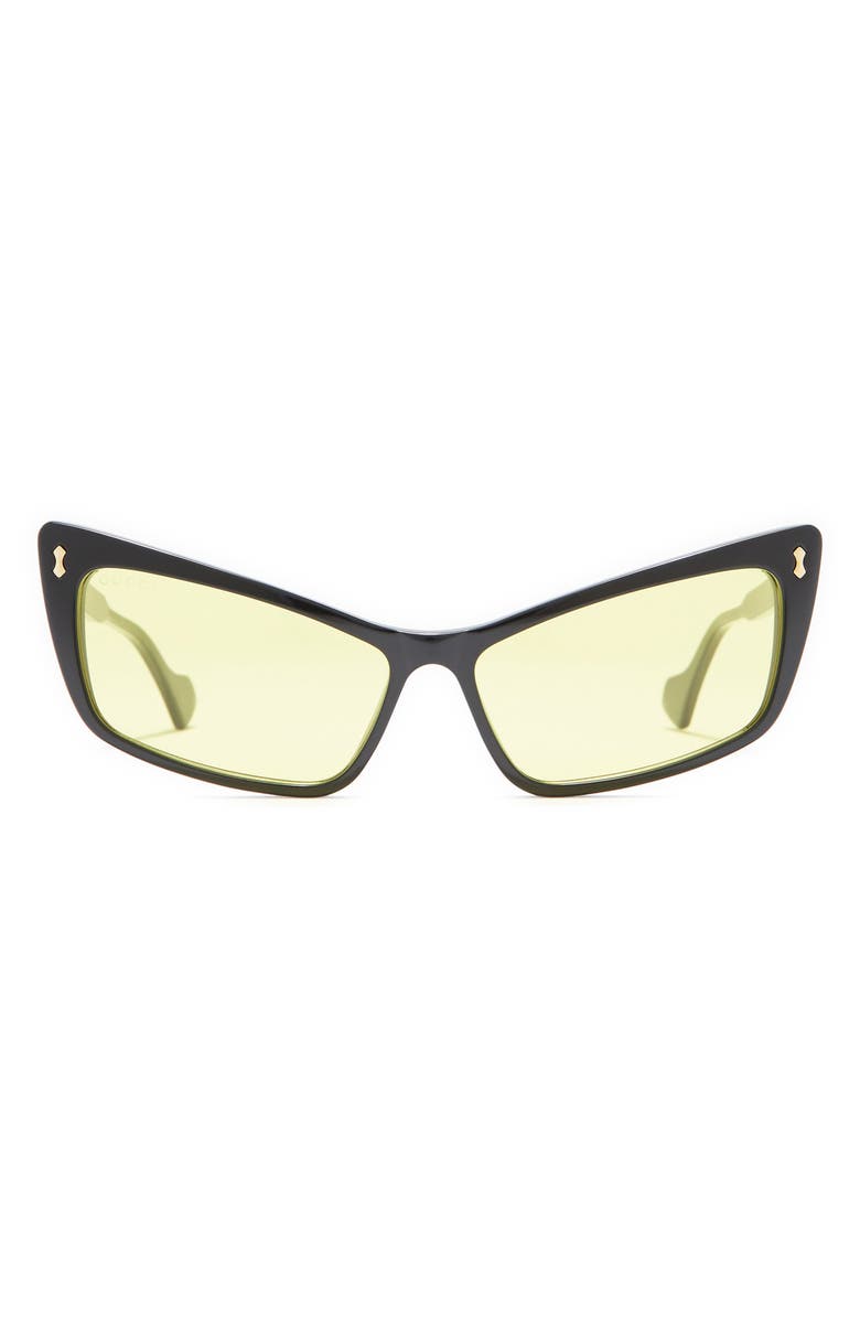 Солнцезащитные очки «кошачий глаз» 58 мм GUCCI