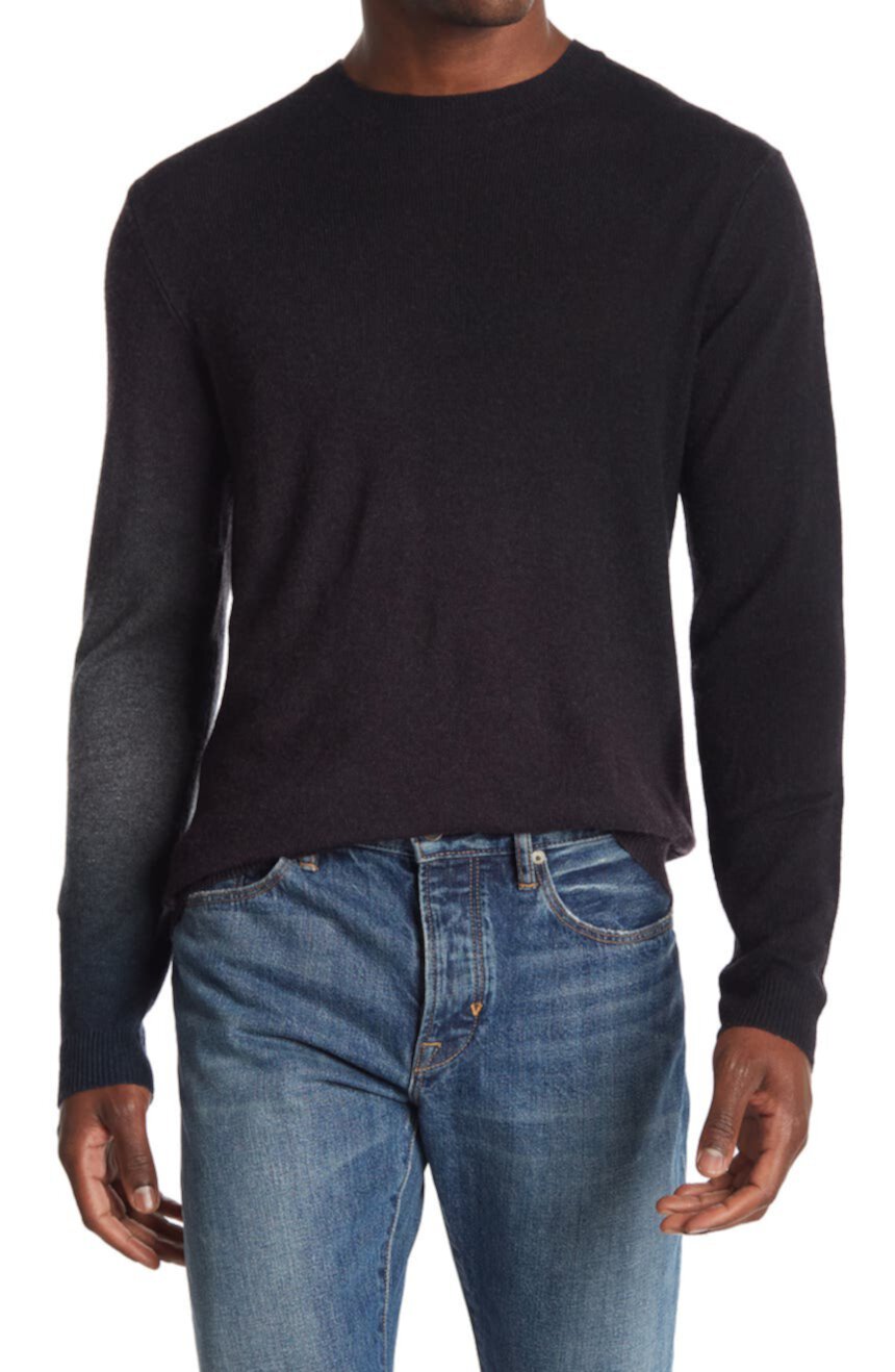 Кашемировый свитер Ombré с круглым вырезом Autumn Cashmere