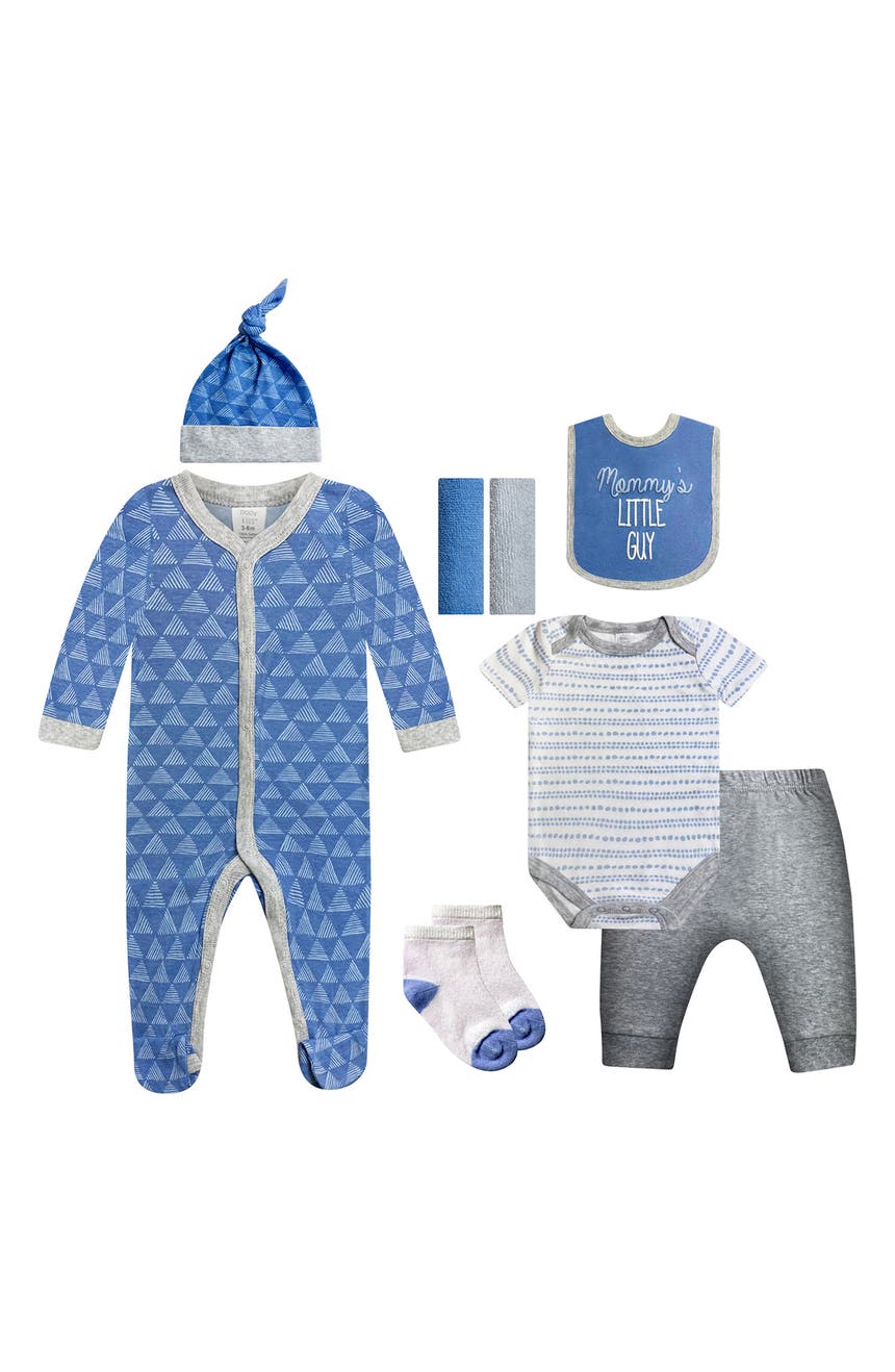 Полный комплект одежды для маленького парня мамочки из 7 предметов Modern Baby