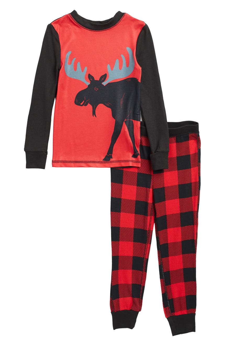 Пижамный комплект с длинным рукавом Moose Komar