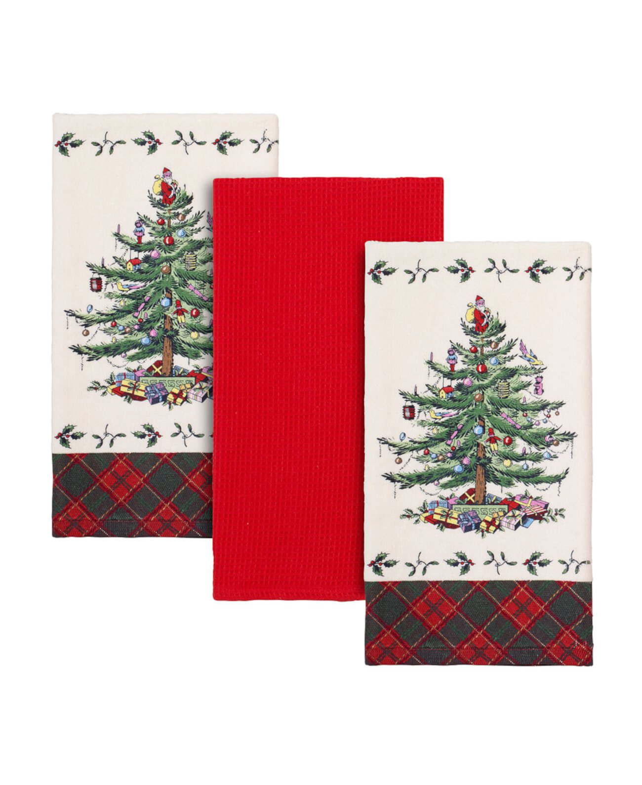 Кухонные полотенца Tree Tartan, набор из 3 шт. Spode