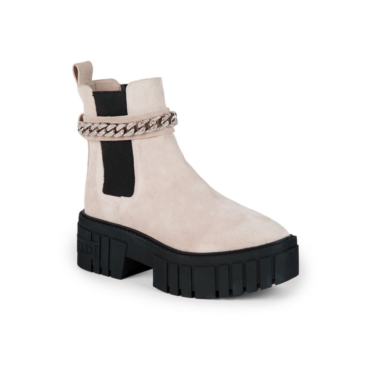 Ботинки челси на платформе с цепочкой Riza Karl Lagerfeld Paris