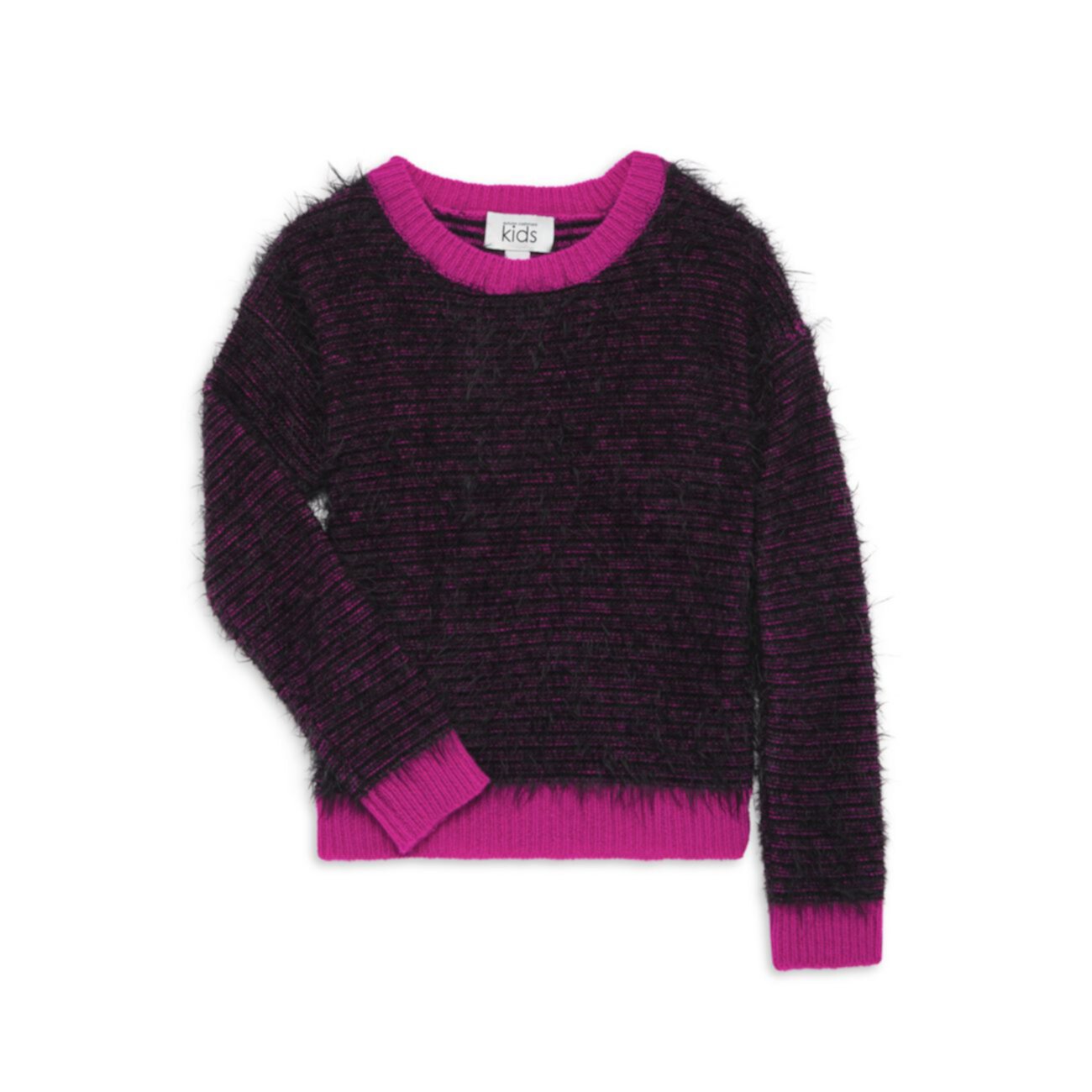Полосатый свитер для девочек Fuzzy Feeder Autumn Cashmere