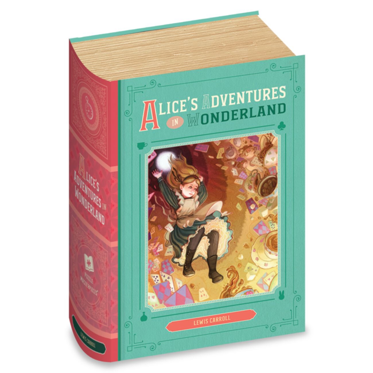Alice's Adventures In Wonderland Book And Puzzle Box Set Workman Publishing