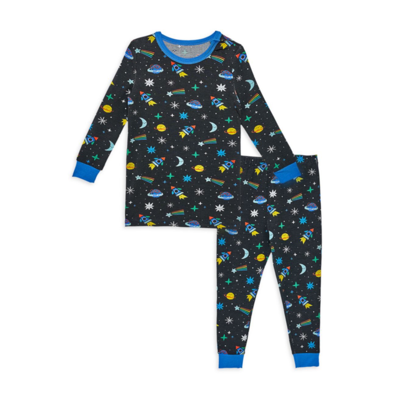 Little Boy's & amp; Пижамный комплект из 2 предметов Space Chase с магнитом для мальчиков MAGNETIC ME