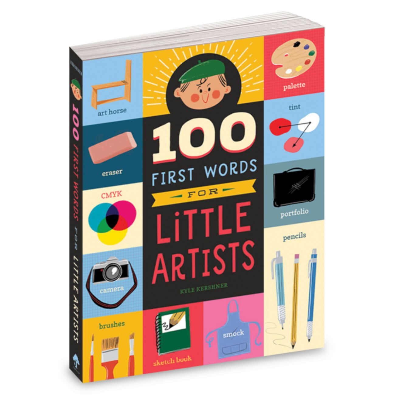 2+ 100 First Words For Little Artists Book Workman Publishing