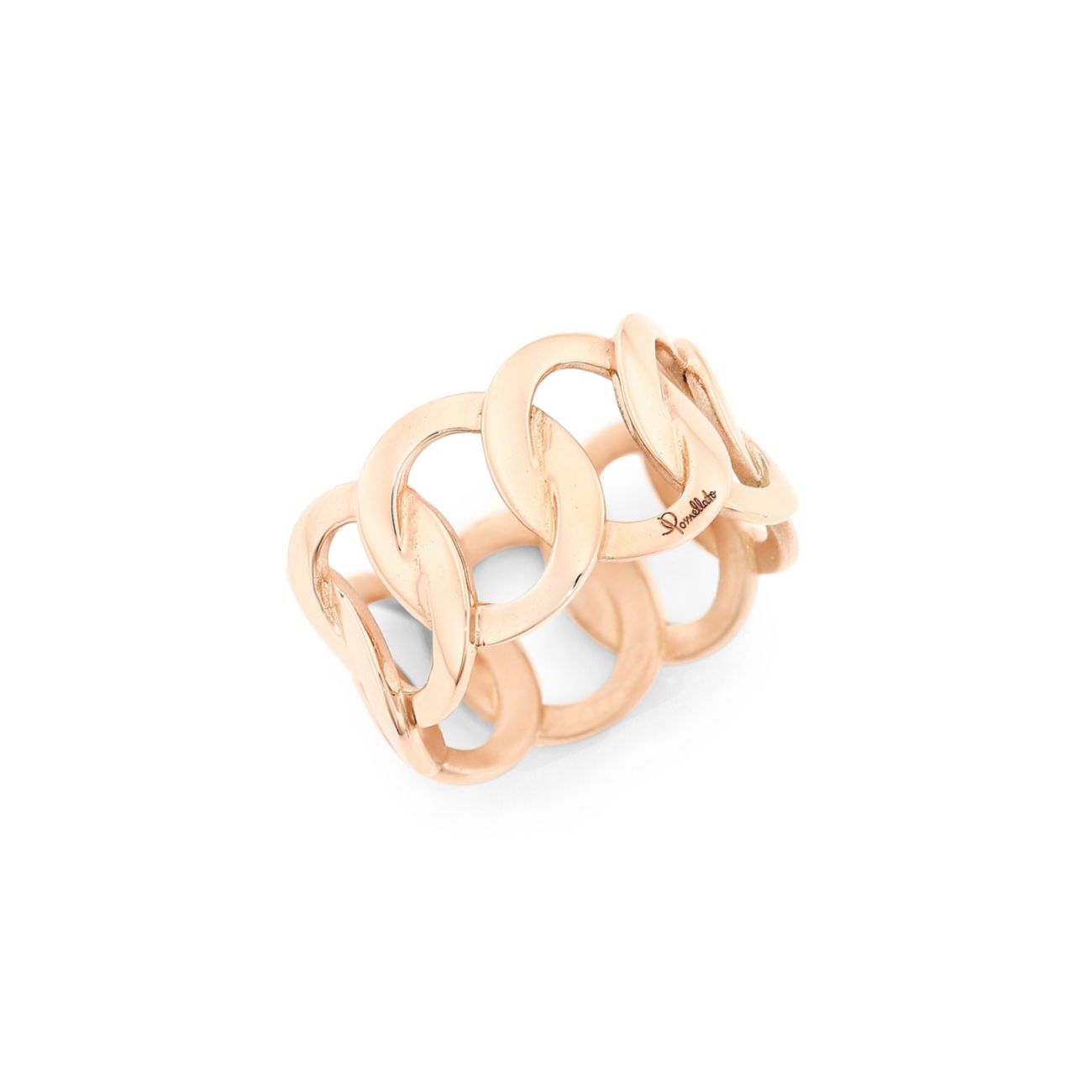 Кольцо-цепочка Brera из розового золота 18 карат Pomellato