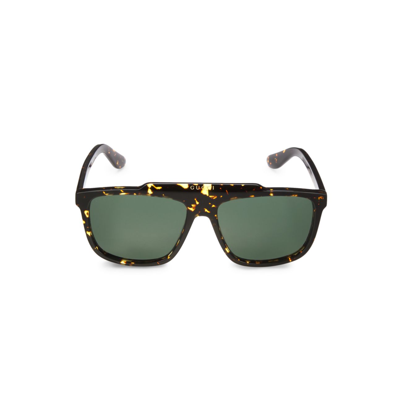 Прямоугольные солнцезащитные очки 58 мм GUCCI