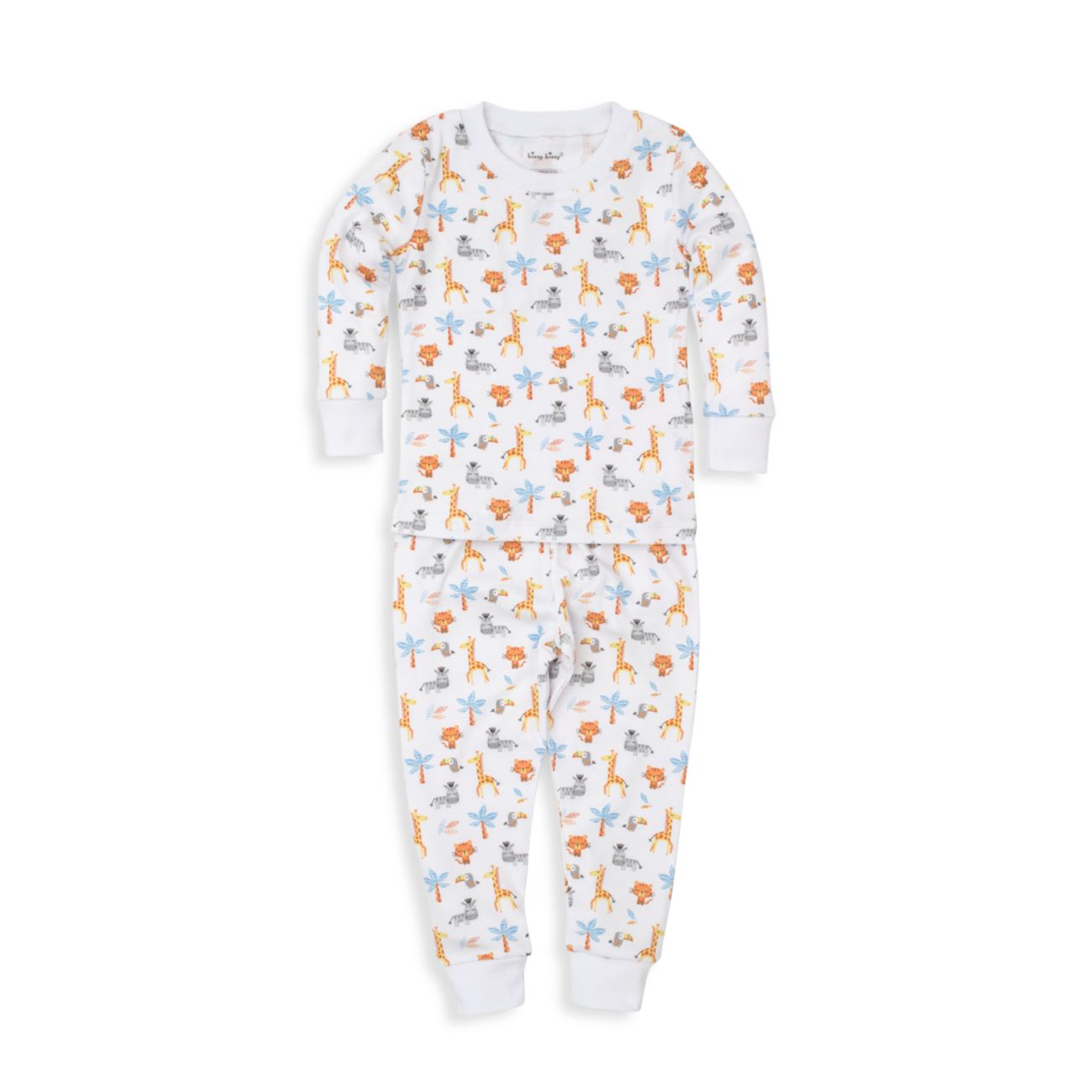 Комплект из 2 предметов пижамы с принтом Jungle Fever для маленьких мальчиков Kissy Kissy