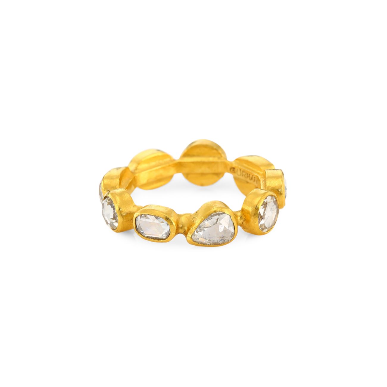 Elements 24K желтое золото и amp; Бриллиантовое кольцо Gurhan