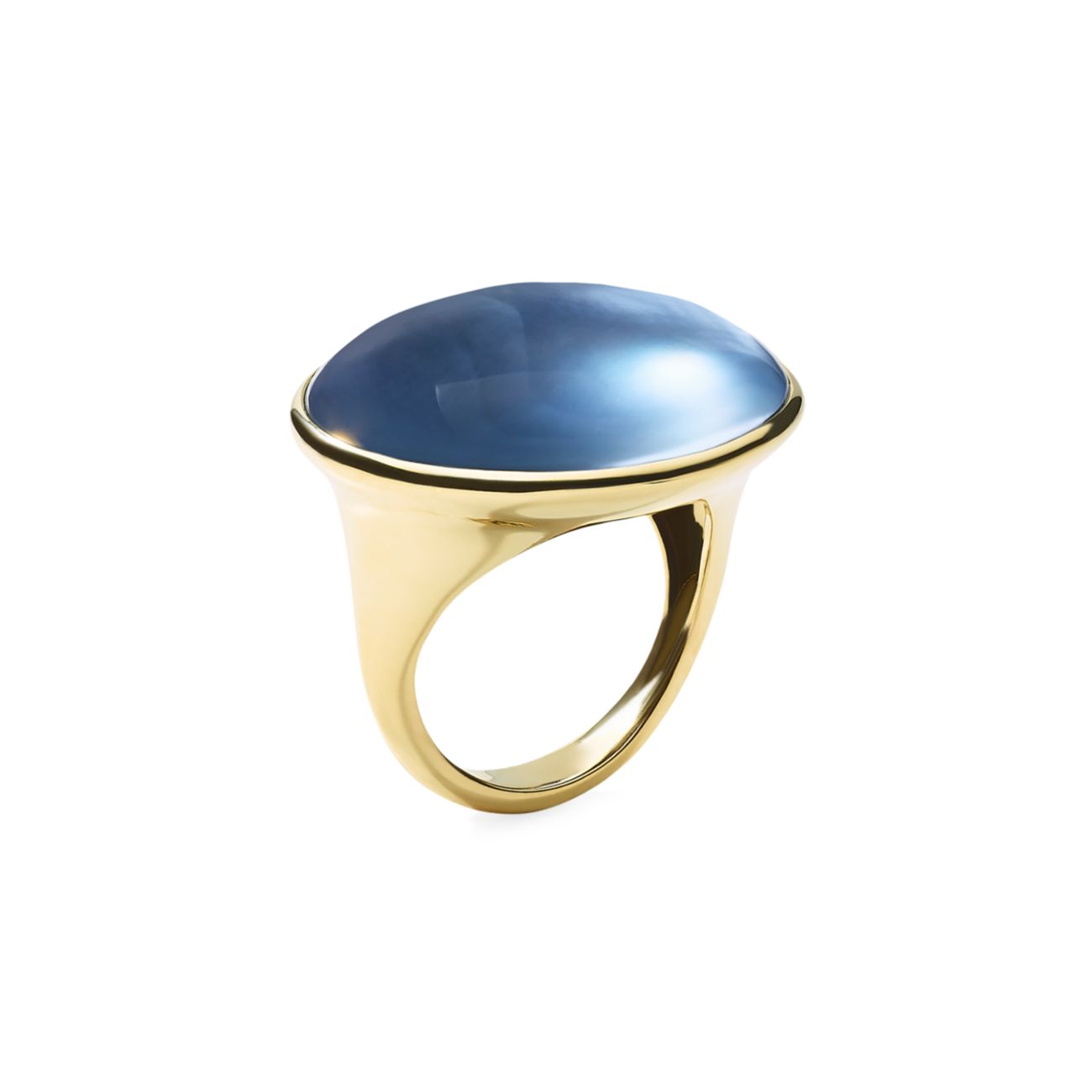 Rock Candy® 18K желтое золото и amp; Тройное кольцо с кабошоном из оникса Ippolita