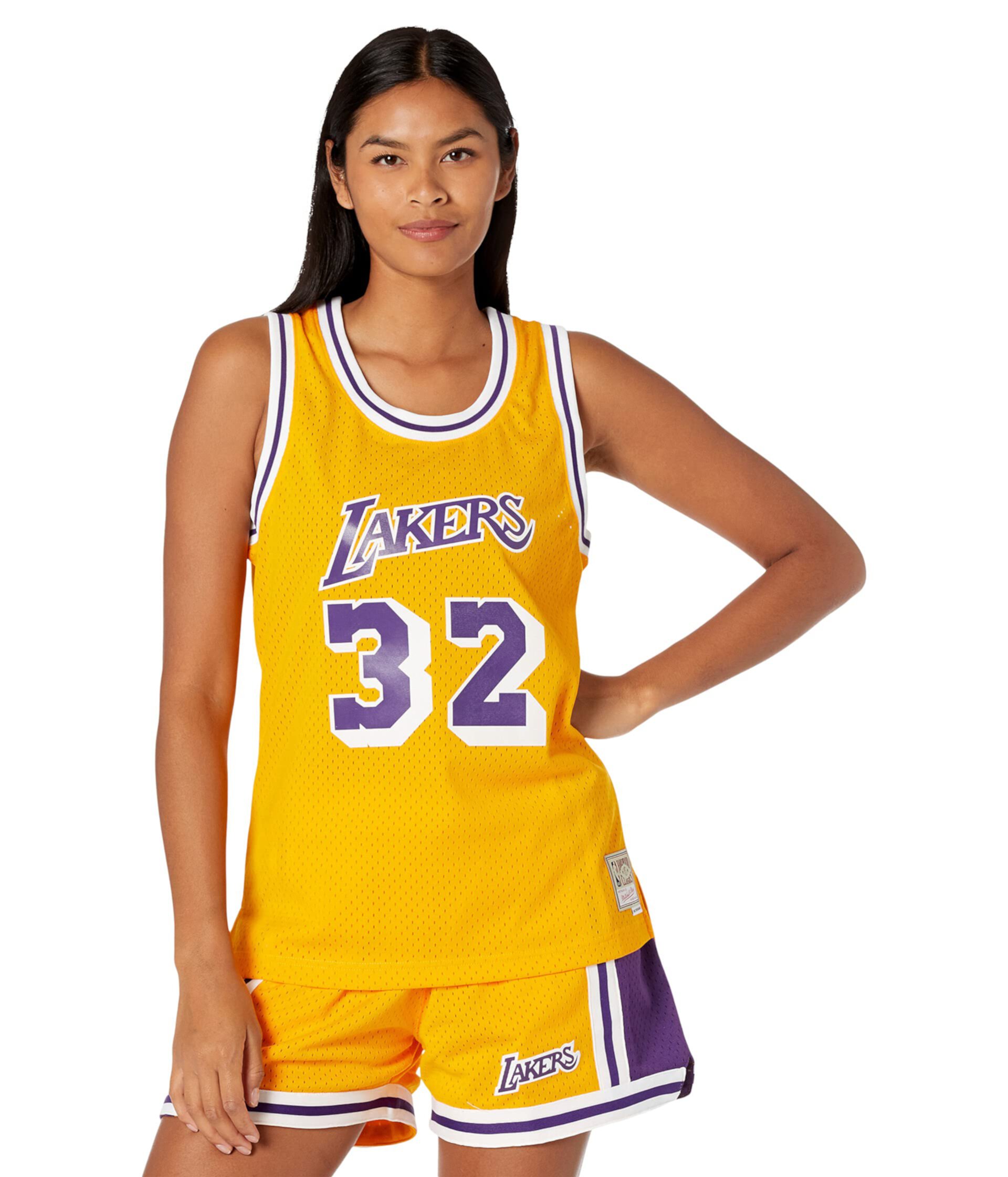 NBA Swingman Jersey Lakers 84 Magic Johnson Mitchell & Ness