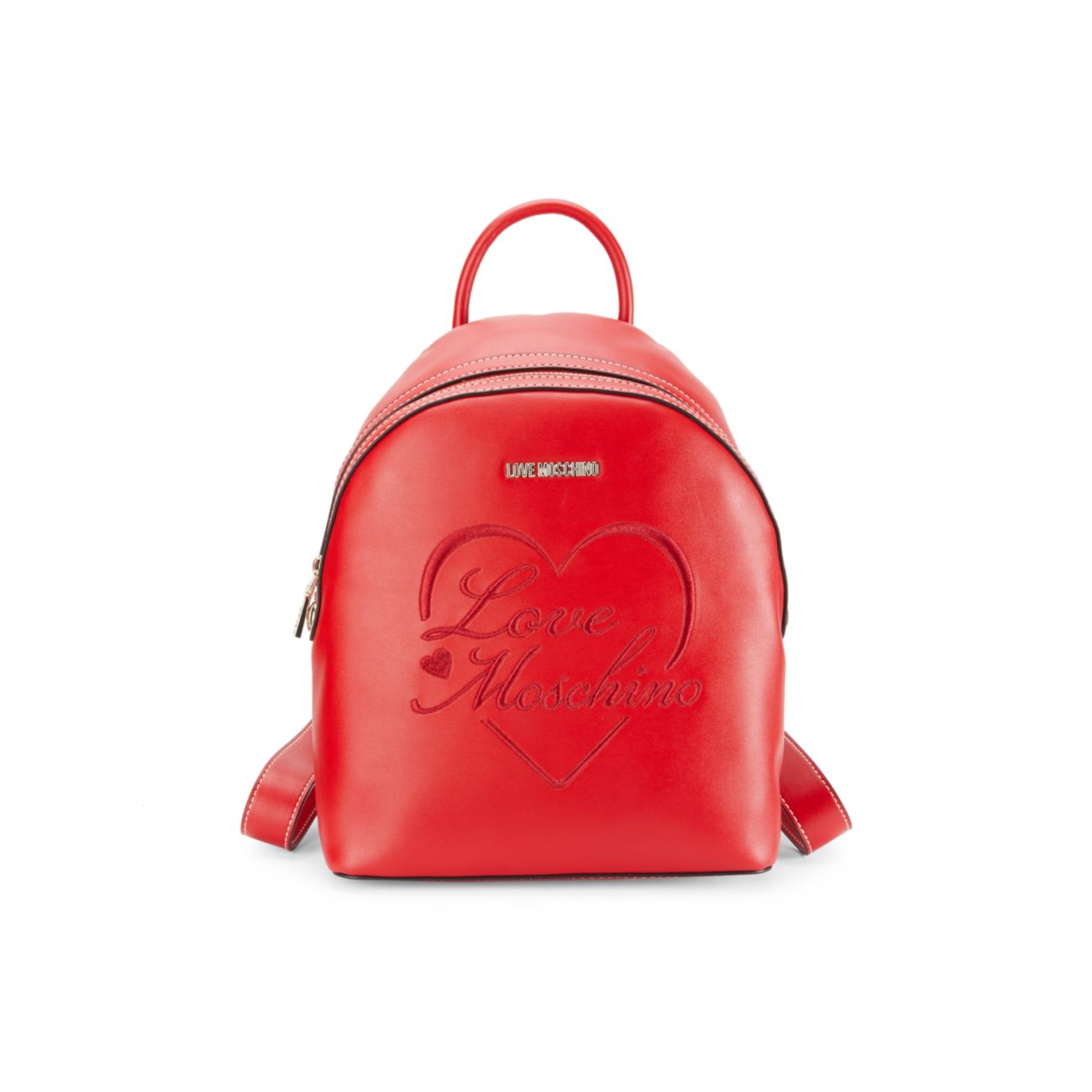 Рюкзак с куполом из искусственной кожи с логотипом LOVE Moschino